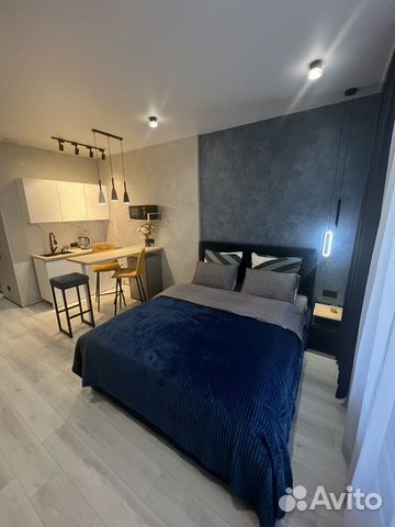 

Квартира-студия, 32 м², 1 кровать