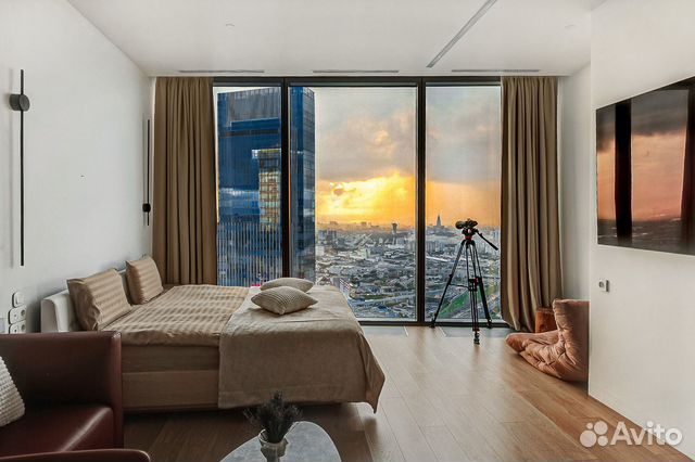 

Квартира-студия, 50 м², 1 кровать