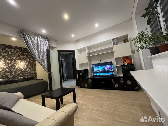 

1-к. квартира, 43 м², 2 кровати