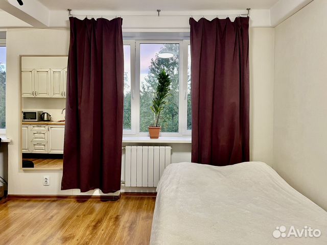 

Квартира-студия, 35 м², 2 кровати