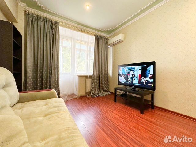 

1-к. квартира, 44 м², 2 кровати