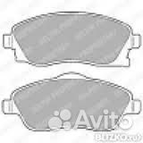 Колодки тормозные передние Opel astra J D15/16 Колодки тормозные передние Opel astra J D15/16