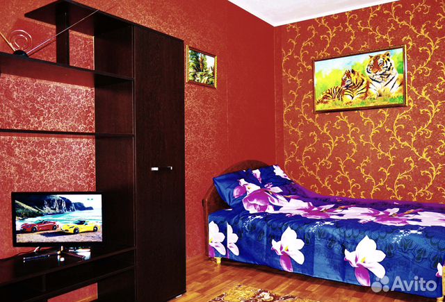 

1-к. квартира, 37 м², 2 кровати