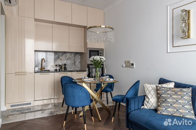 

1-к. квартира, 40 м², 2 кровати