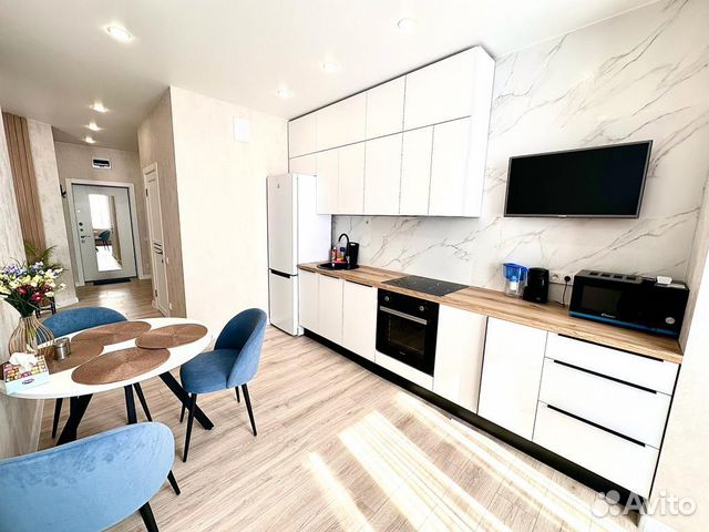 

1-к. квартира, 40 м², 2 кровати