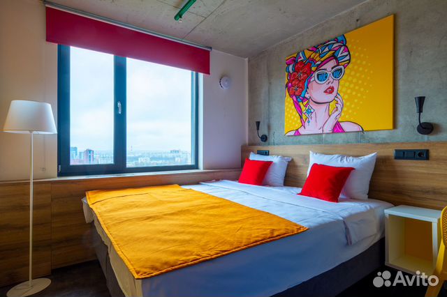 

Квартира-студия, 20 м², 2 кровати