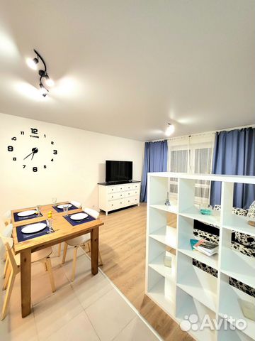

1-к. квартира, 43 м², 2 кровати