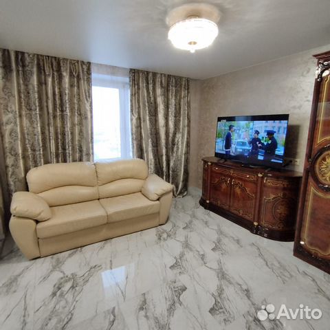 

1-к. квартира, 52 м², 2 кровати