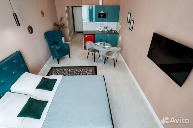 

Квартира-студия, 30 м², 1 кровать