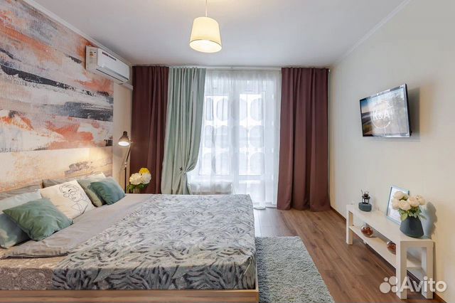 

1-к. квартира, 33 м², 2 кровати