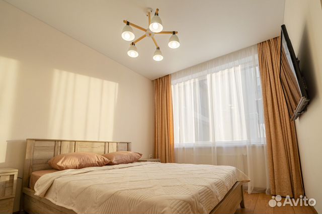 

1-к. квартира, 38 м², 2 кровати