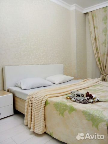 

1-к. квартира, 52 м², 2 кровати