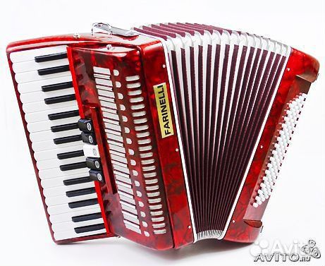 Аккордеоны Farinelli 3/4 (34прав. x 80лев. Новый)