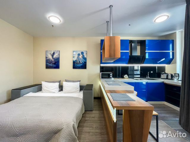 

Квартира-студия в апарт-отеле, 33 м², 1 кровать