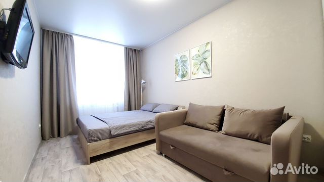 

1-к. квартира, 40 м², 2 кровати
