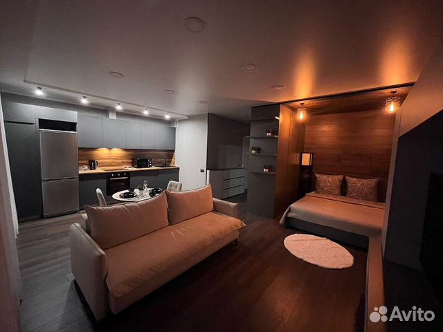 

Квартира-студия, 48 м², 2 кровати