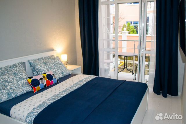 

1-к. квартира, 42 м², 2 кровати