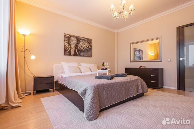 

1-к. квартира, 46 м², 2 кровати