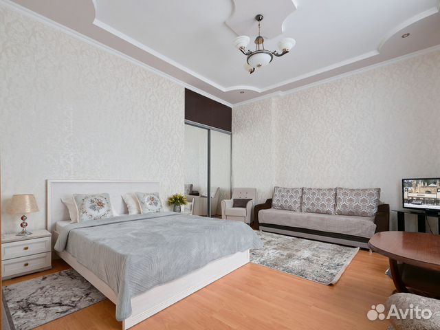 

1-к. квартира, 45 м², 3 кровати