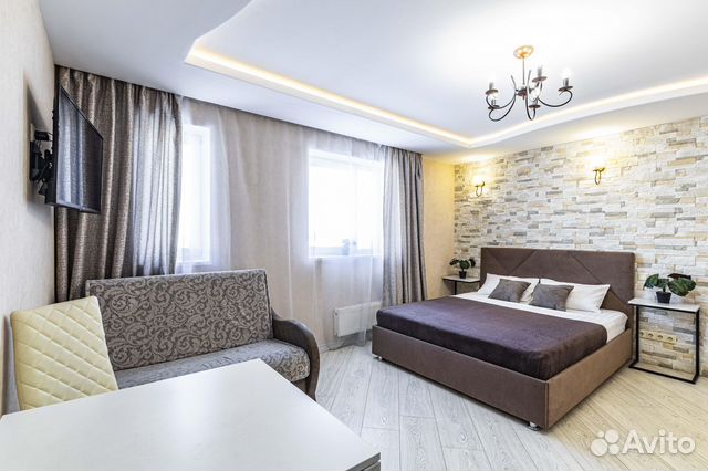 

Квартира-студия, 30 м², 2 кровати