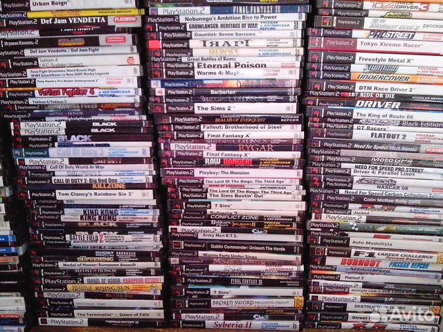 PlayStation 2 игры для прошитых PS2 чипованных