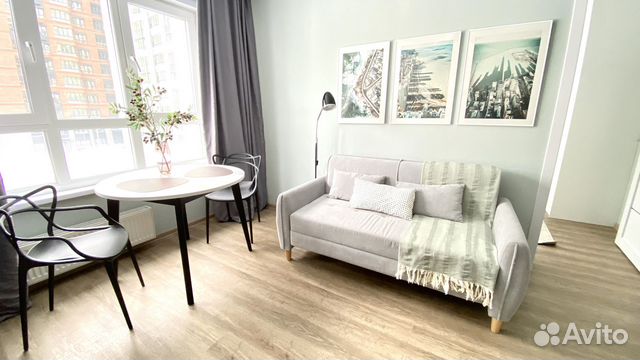 

1-к. квартира, 38 м², 2 кровати