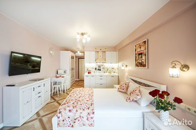 

Квартира-студия, 25 м², 1 кровать