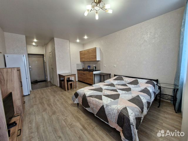 

Квартира-студия, 30 м², 1 кровать