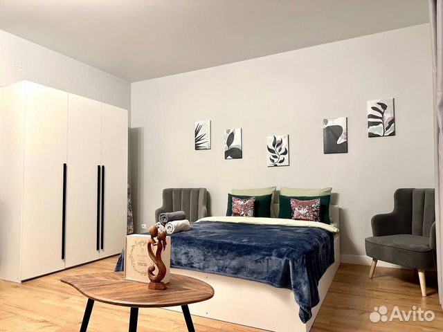 

1-к. квартира, 47 м², 2 кровати
