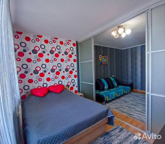 

1-к. квартира, 44 м², 2 кровати