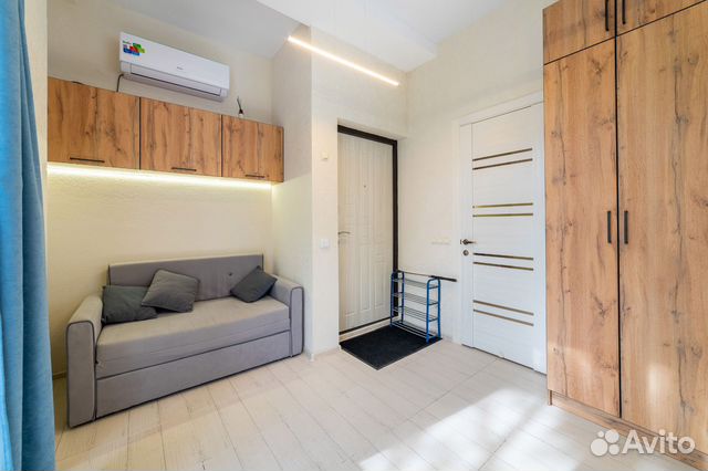 

Квартира-студия, 18 м², 2 кровати