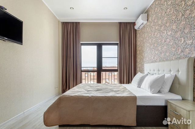 

1-к. квартира, 45 м², 2 кровати