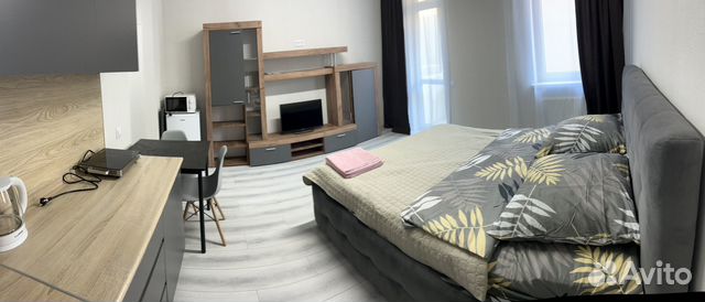 

Квартира-студия, 29 м², 1 кровать