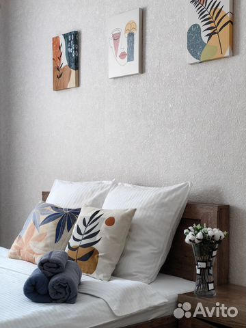 

1-к. квартира, 37 м², 2 кровати
