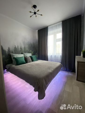 

2-к. квартира, 45 м², 3 кровати