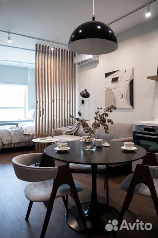 

Квартира-студия, 30 м², 2 кровати