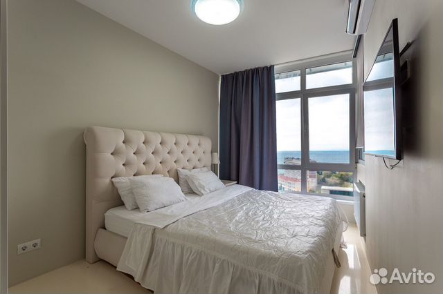 

Квартира-студия, 52 м², 2 кровати