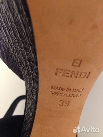 Fendi босоножки