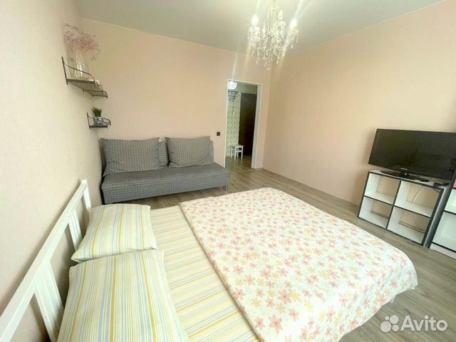 

1-к. квартира, 53 м², 2 кровати