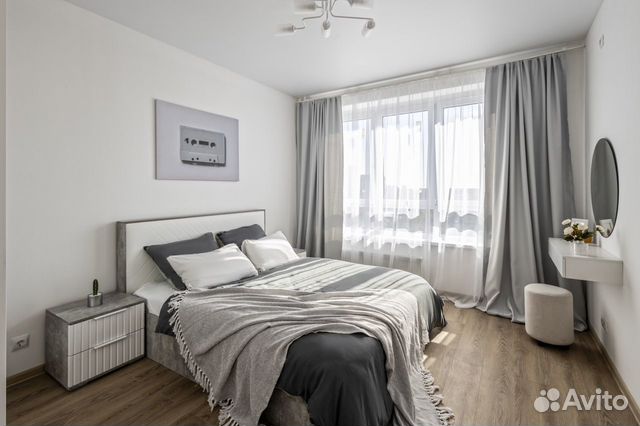 

1-к. квартира, 40 м², 2 кровати