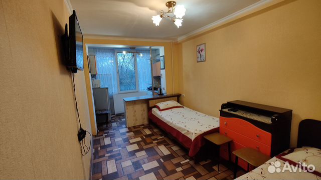 

Квартира-студия, 19 м², 2 кровати
