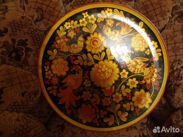 Хохлома и поднос