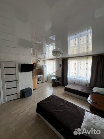 

Квартира-студия, 28 м², 2 кровати