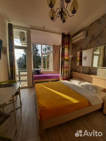 

Квартира-студия, 20 м², 2 кровати