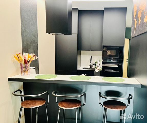 

Квартира-студия, 42 м², 2 кровати