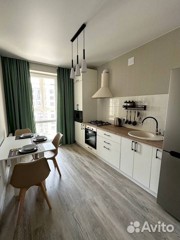 

1-к. квартира, 39 м², 2 кровати