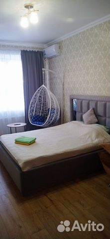 

1-к. квартира, 45 м², 2 кровати