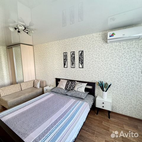 

1-к. квартира, 37 м², 2 кровати