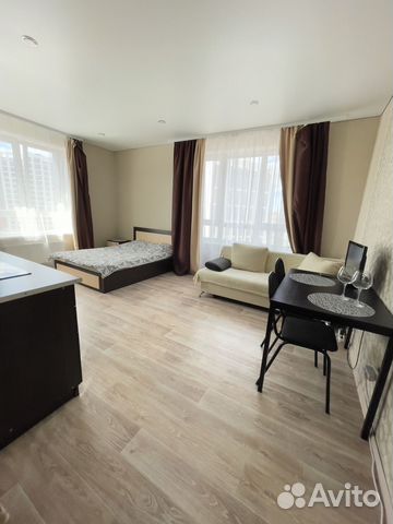 

Квартира-студия, 34 м², 2 кровати