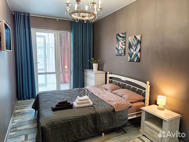 

1-к. квартира, 47,6 м², 3 кровати